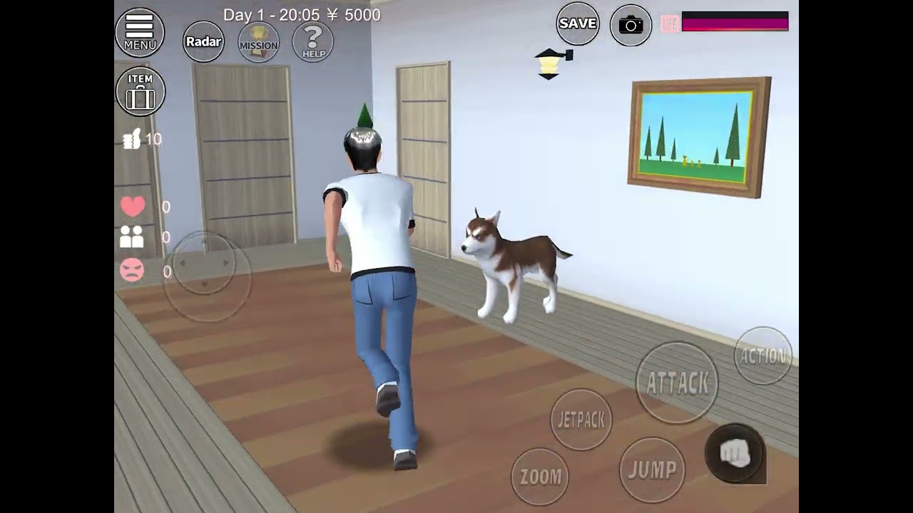 Sakura school simulator! Sleepover has gone wrong ( watch till end so funny )