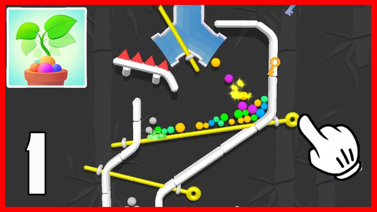 Garden Balls puzzle Part 1 | Pull the Pin game