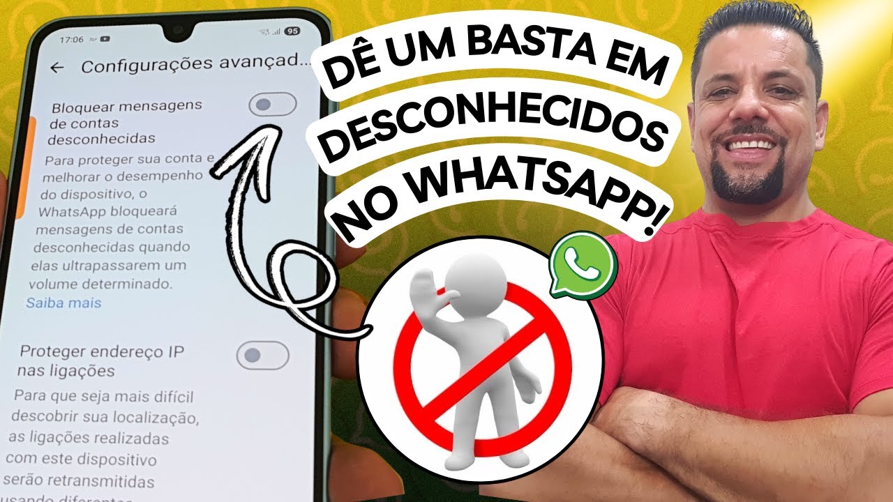 FINALMENTE! 🚀 Como Bloquear MENSAGENS De DESCONHECIDOS No WhatsApp (Nova Função)