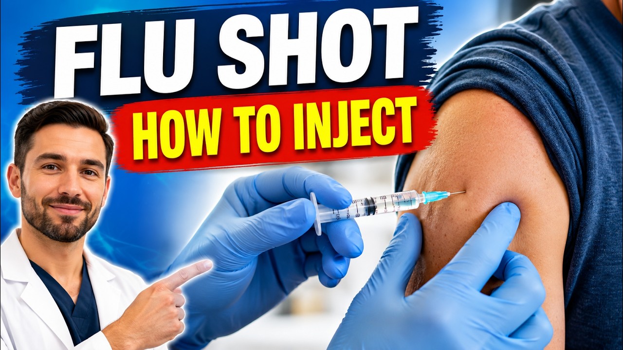 Influenza Vaccine – How to Use It & Who Should Get It!