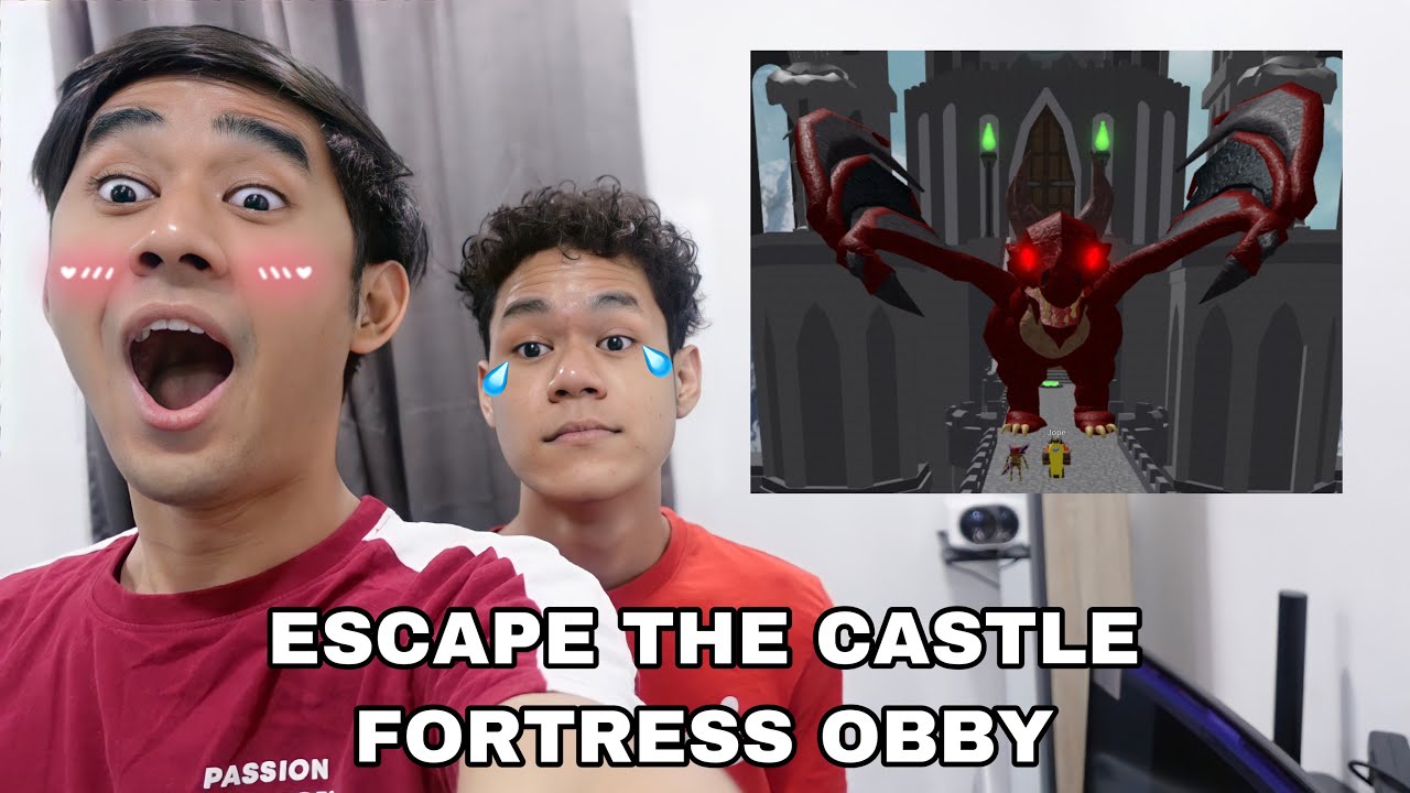 AKU JADI PENDEKAR AYAM 🐔 ESCAPE THE CASTLE FORTRESS OBBY 😂