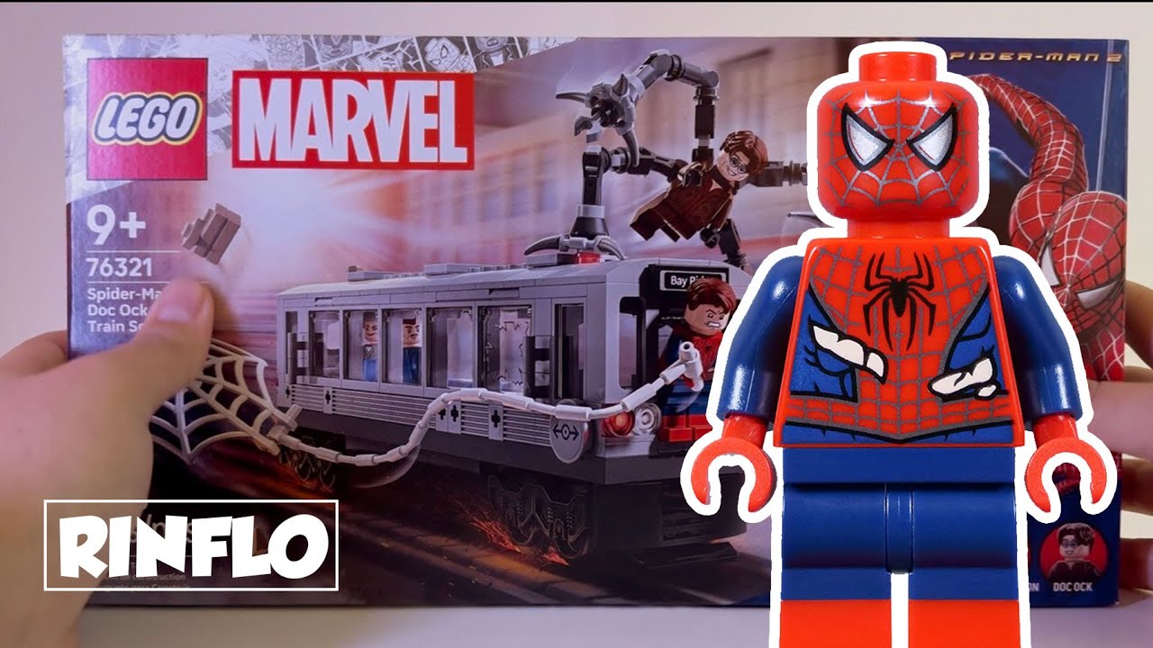 LEGO SPIDER-MAN 2!!! 76321 Doc Ock Subway Train Scene REVIEW