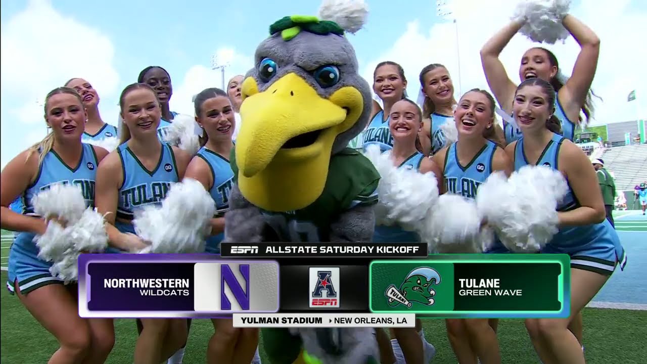 NCAA Football 2025: Northwestern at Tulane