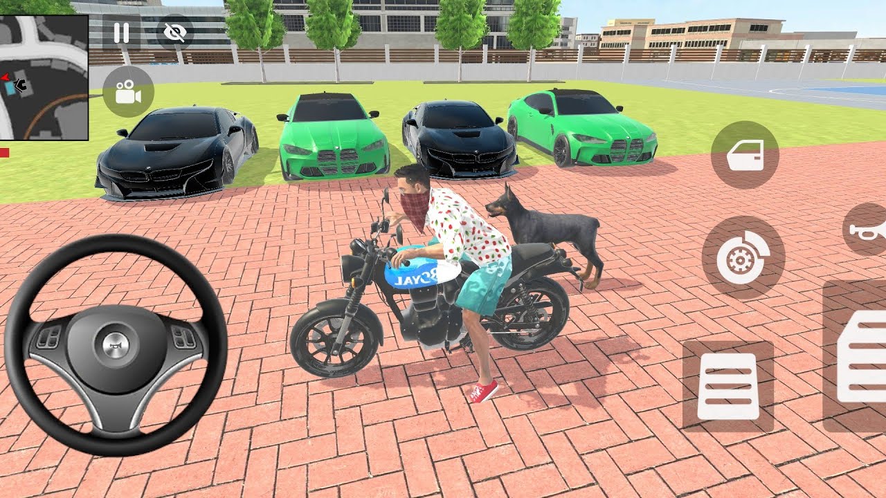 Franklin Buy 2️⃣ Green Bmw and 2️⃣ Black Bmw in Indian thept auto simulator Gameplay 🎮