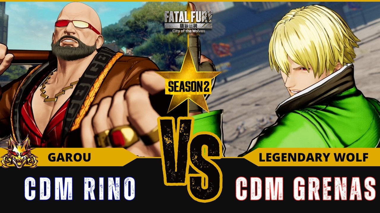 FF:CotW 🐺 CDM RINO (Mr.Big) vs CDM GRENAS (Rock Howard)⭐Replay Match - FATAL FURY: CotW - 2/26
