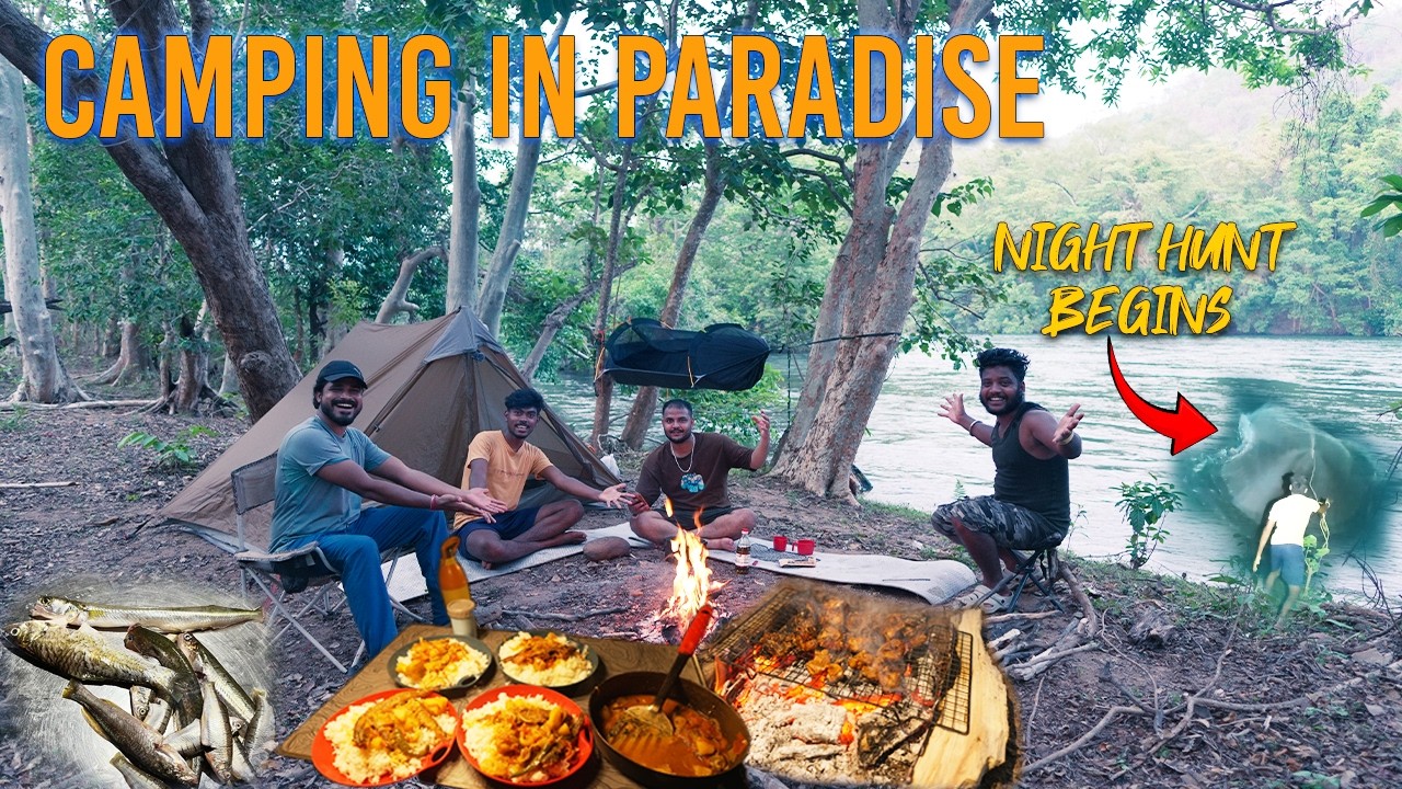 We Camped on a Hidden Riverbank and Fished All Night