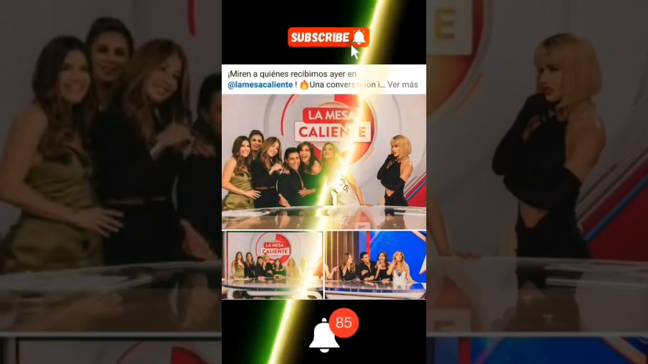 ALESKA GENESIS LA MESA CALIENTE LCDLF ALL STARS TELEMUNDO 😎 #ElCapit&aacute;nDelChisme #ElCapitanDelChisme