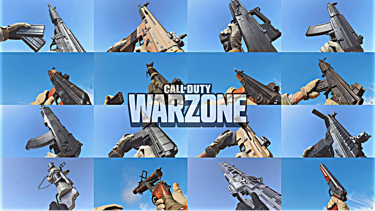 ALL 185 Weapons in Call of Duty: Warzone