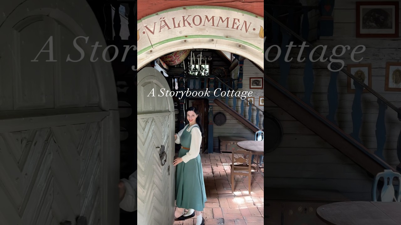 ✨300 YEAR OLD COTTAGE TOUR📍Julita G&aring;rd, Sweden #cottagetour #cottagehome #openairmuseum
