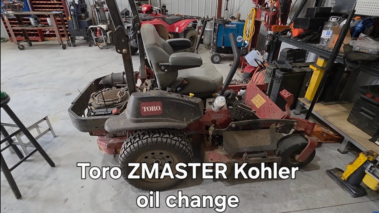 Z-MASTER kohler Filter / Oil change mower zero turn