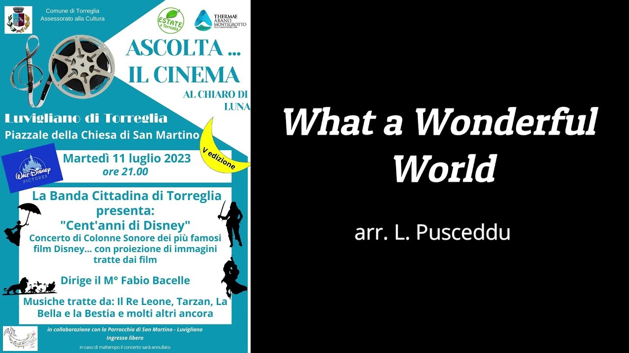 "What a Wonderful World" arr. L. Pusceddu