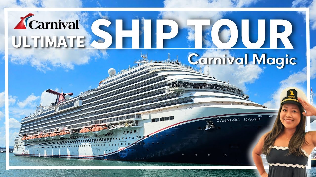 Actually, I live here‼️Carnival Magic Ultimate Ship Tour for beginners 🛳️