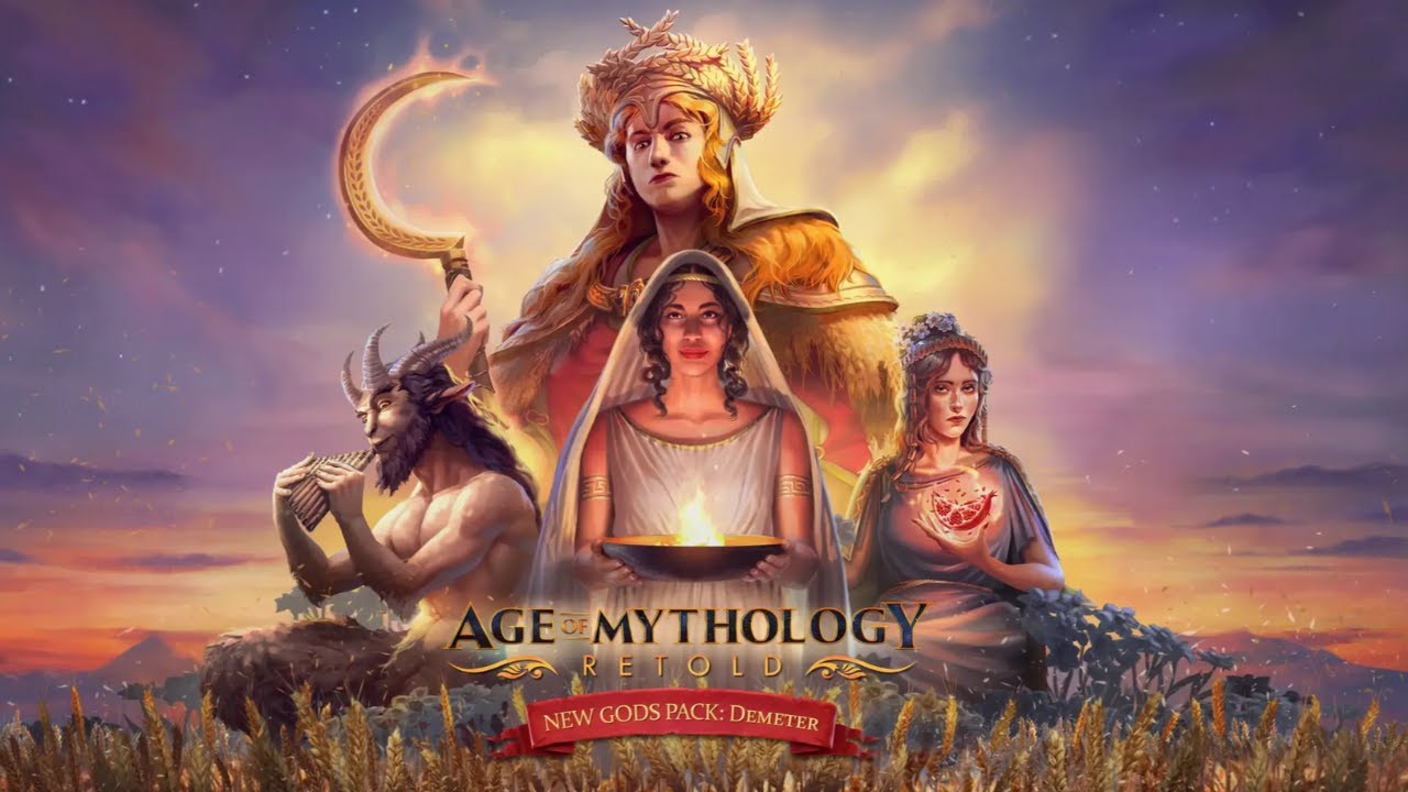 Salida de Demeter en directo - Age of Mythology Retold