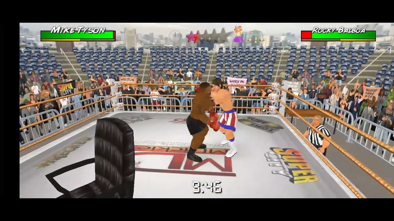 Wrestling Empire : Mike Tyson vs Rocky Balboa | Fist Fight