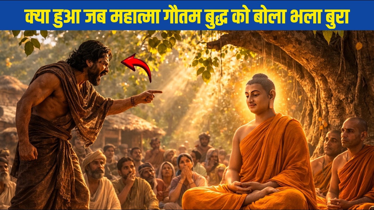 क्या हुआ जब महात्मा गौतम बुद्ध को बोला भला बुरा | MAHATMA GAUTAM BUDDHA STORIES | #2