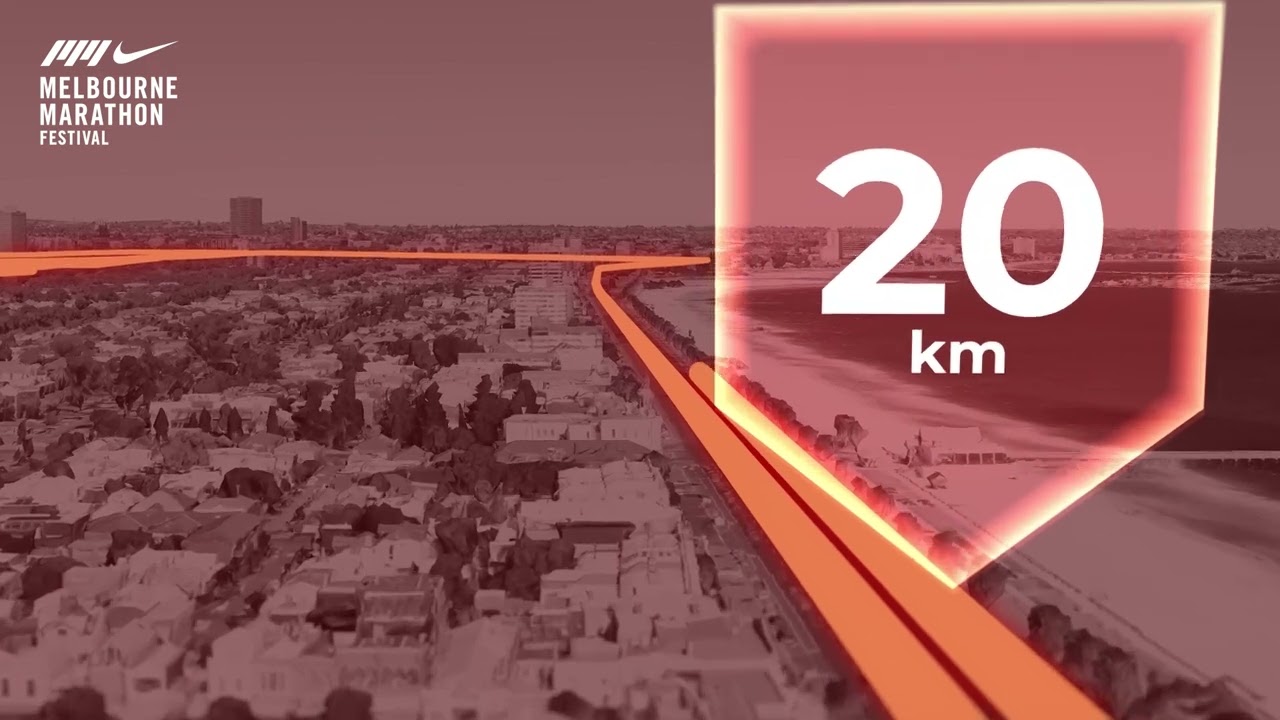 2024 Nike Melbourne Marathon Course Flyover