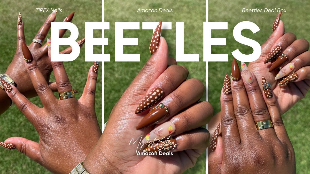 Скидки Amazon Prime Day + маникюр Beetles = СЛАДКОЕ УБИЙСТВО СВОИМИ РУКАМИ 🪲✨