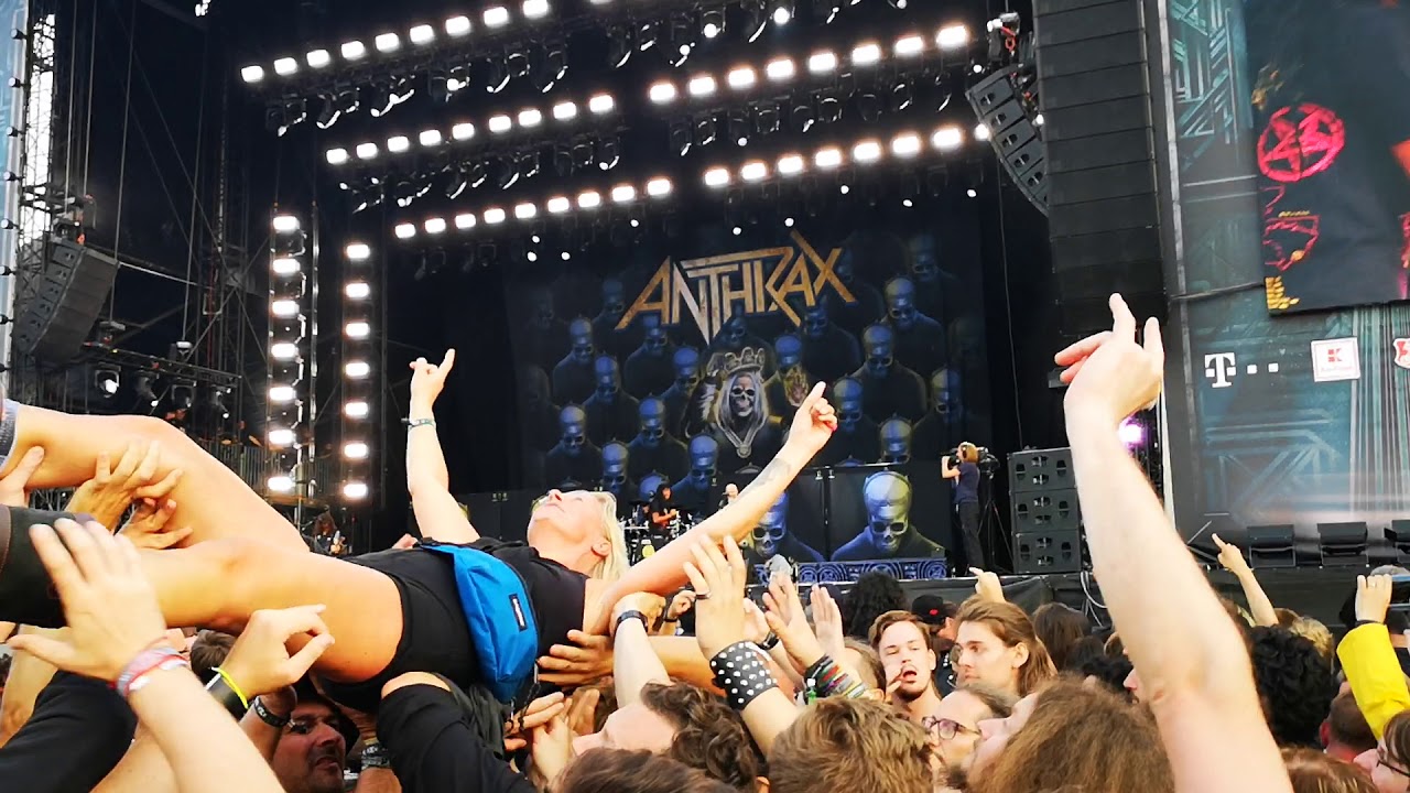 Anthrax - Antisocial en Wacken 2019.