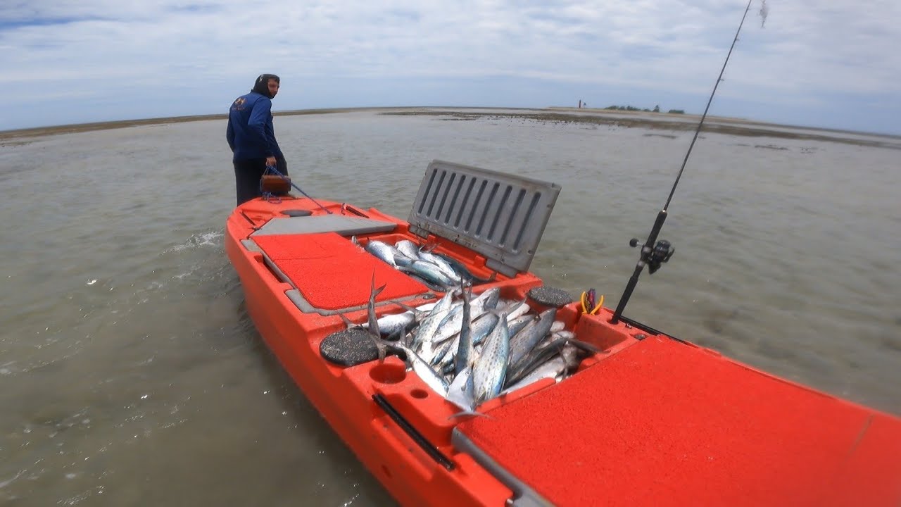 EM QUESTÃO DE MINUTOS ENCHEMOS O BARCO DE PEIXE