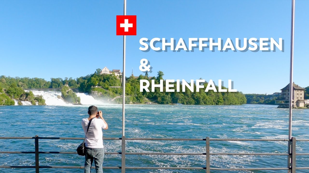 🇨🇭🏰 Las cascadas más grandes de Europa, las Rheinfall y el pueblo medieval de Schaffhausen, Suiza