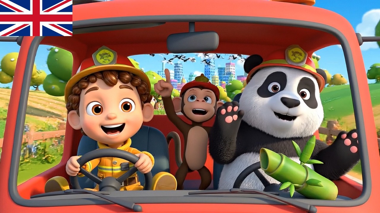 Elias the Brave Firefighter 🚒 | Kids Fire Truck Song | Fun Children’s Music