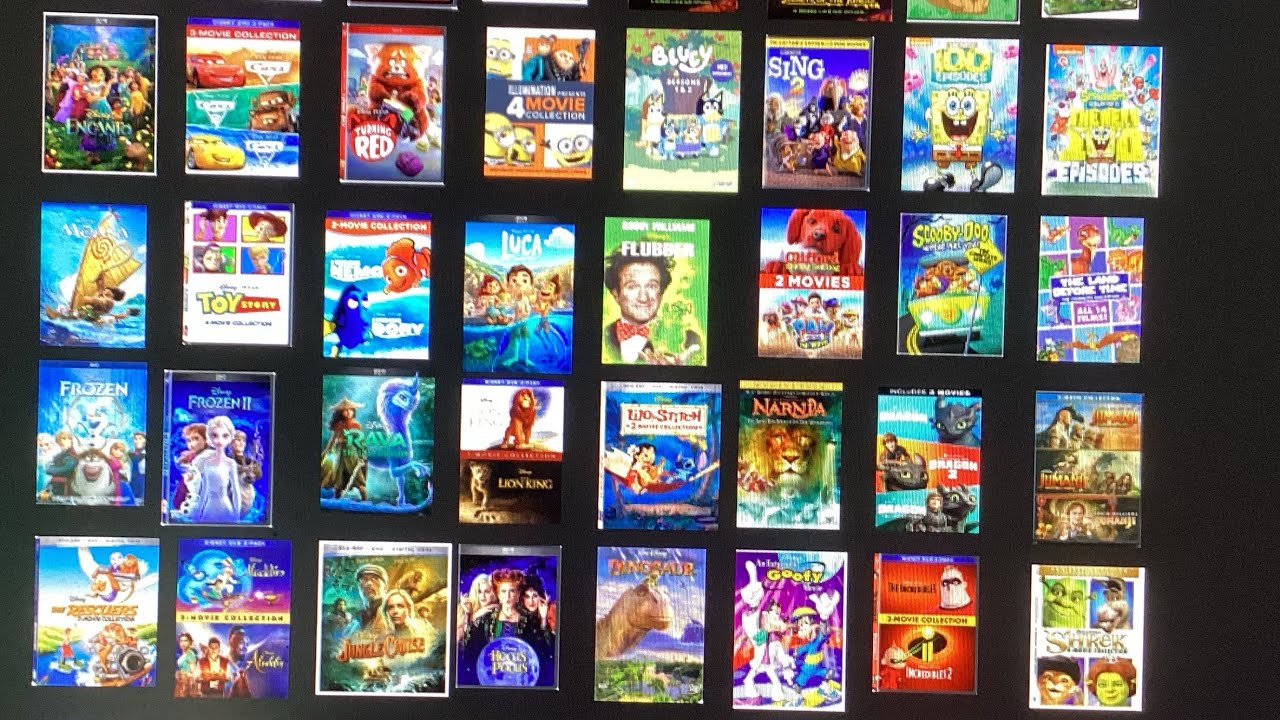 Kids & Family DVD Movies at Walmart Cleveland Ohio November 2022