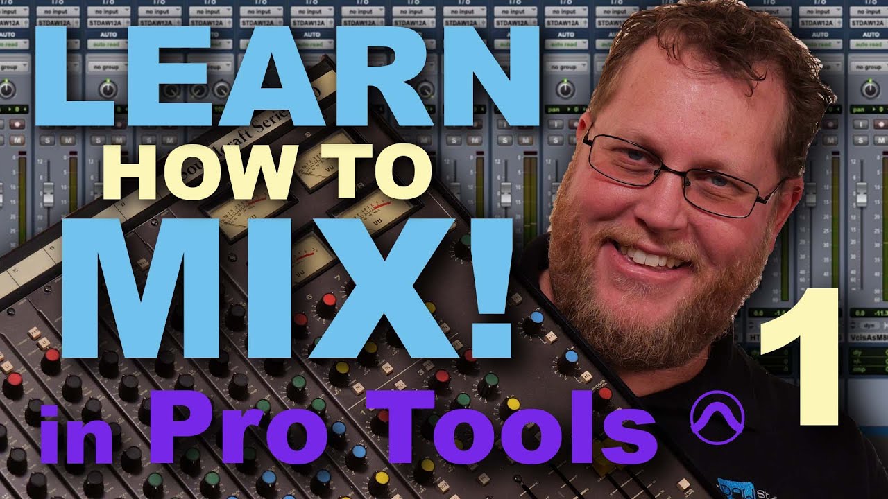 Mixing in Pro Tools for Beginners - Importing Multitracks (1 of 7)