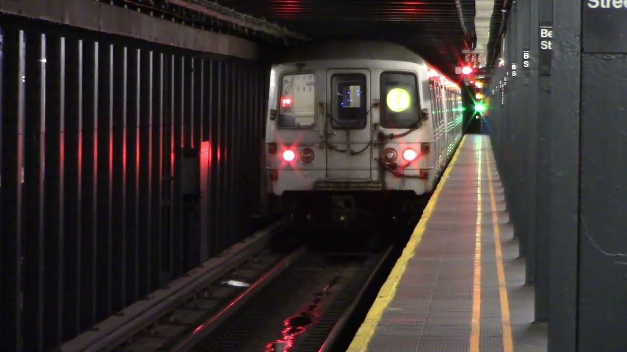 IND Culver Line: (F)(G) Trains at Bergen St [R46/R160A/R160B/R211T] - NYC Subway