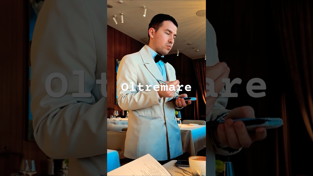 Oltremare: самый дорогой ресторан в Москве #restaurant #food
