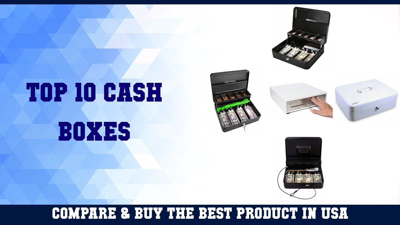 Top 10 Cash Boxes to buy in USA | Price & Review