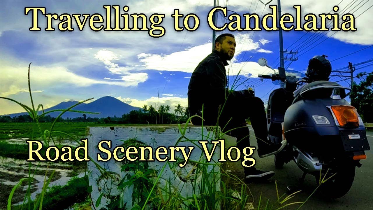 Travelling to Candelaria Using Vespa Sei Giorni II / Road Scenery Vlog / Philippines