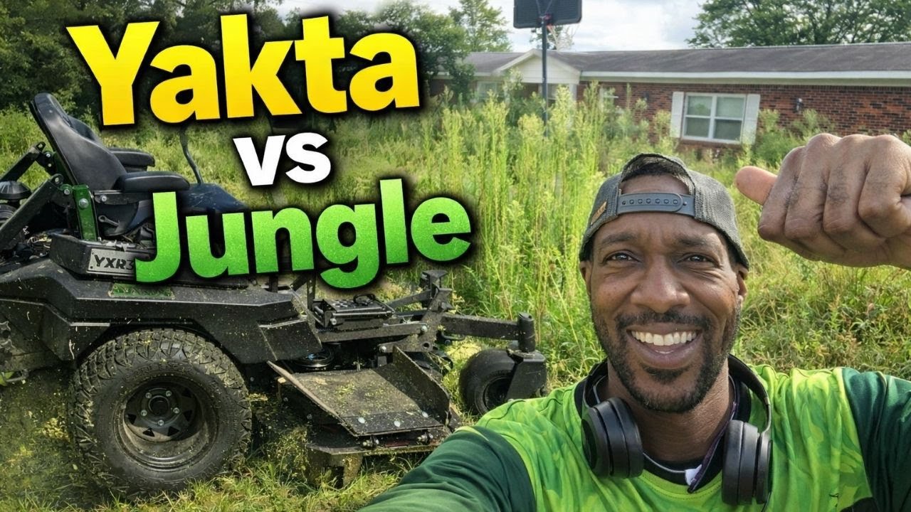 This Overgrown Jungle Turned Into A Lawn Care Pay Day With Yakta