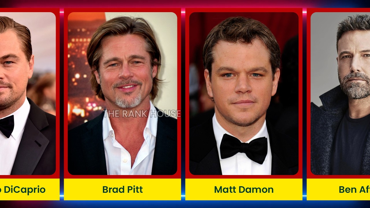 Top 100 Hollywood Stars with Photo & Name 🎬 #Actors #TheRankHouse