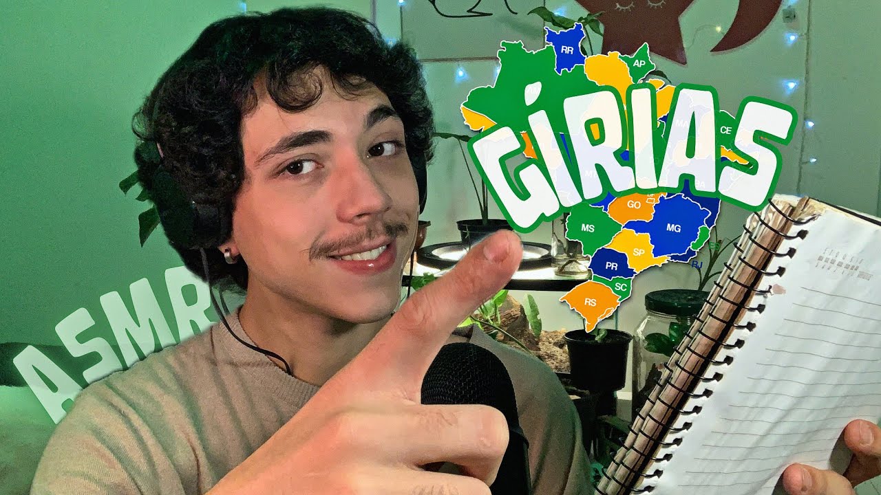 ASMR SUSSURRANDO G&Iacute;RIAS DE TODOS OS ESTADOS DO BRASIL🇧🇷