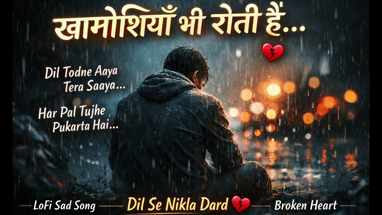 Khamoshiyan Bhi Roti Hai || New Sad Song 2026 || lyrics music #sadsong #trendinggana #song #music 