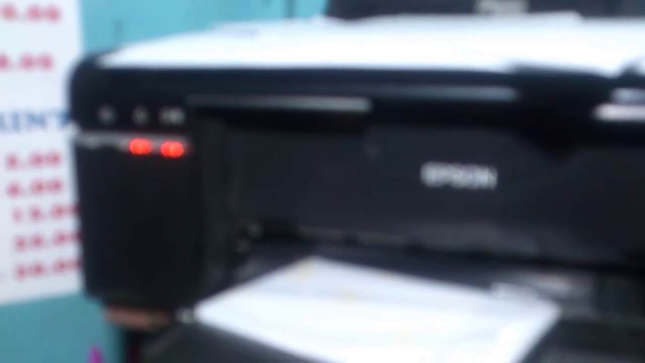 Fix Epson Stylus Photo  6 Colors Printer General Error Problem