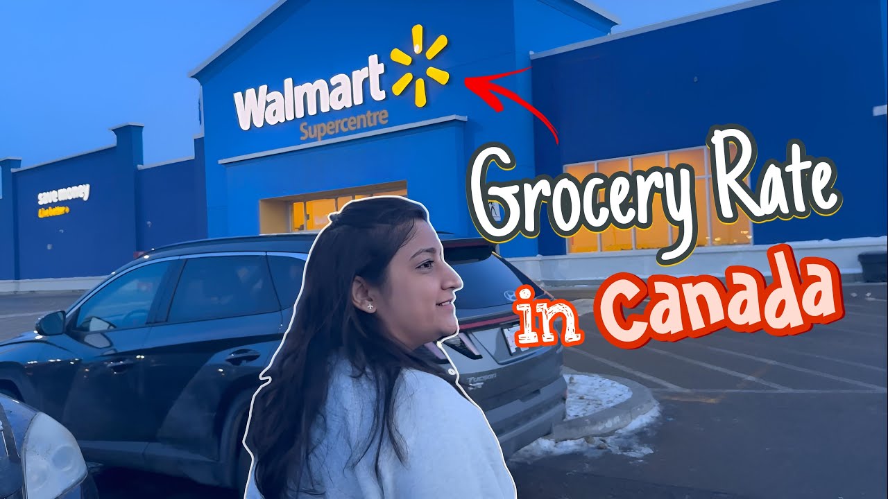 Grocery price in Canada in 2024, Walmart shopping vlog Edmonton Canada| daily life vlog Canada