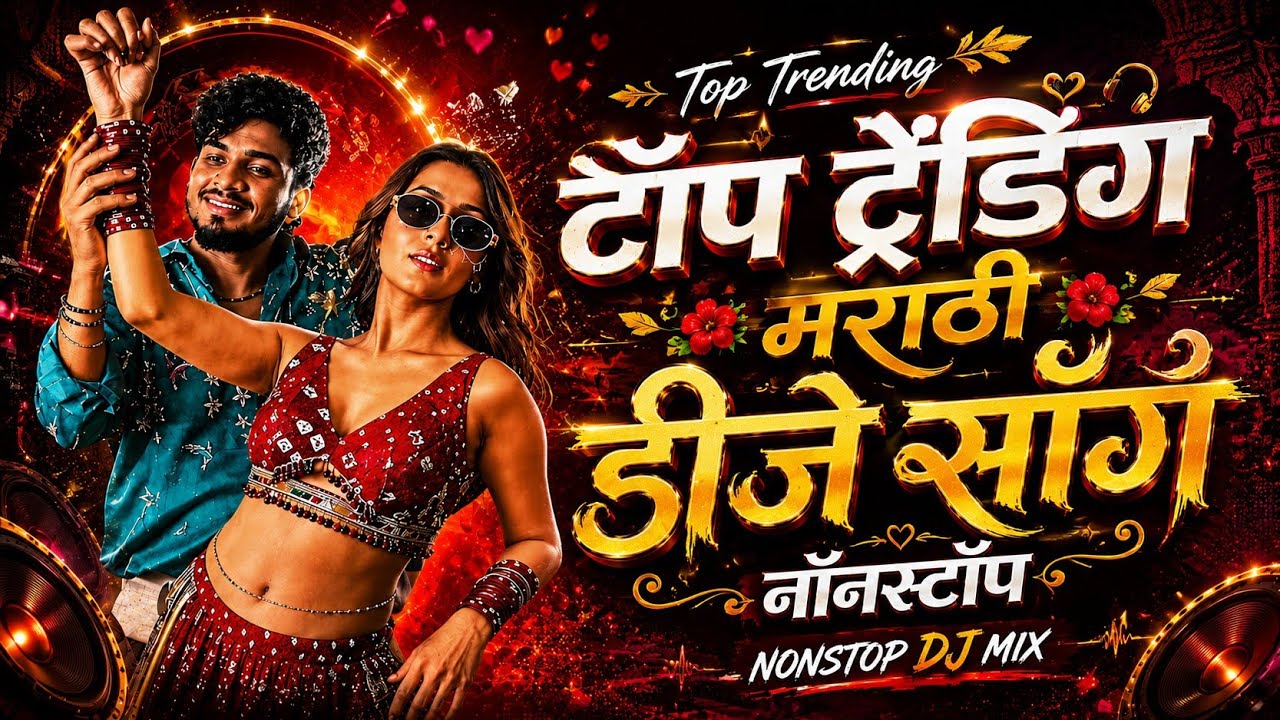 Top Marathi Dj Songs - Trending Dj Song Nonstop 2026 - नॉनस्टॉप डीजे गाणी मराठी Old Hindi Dj Songs