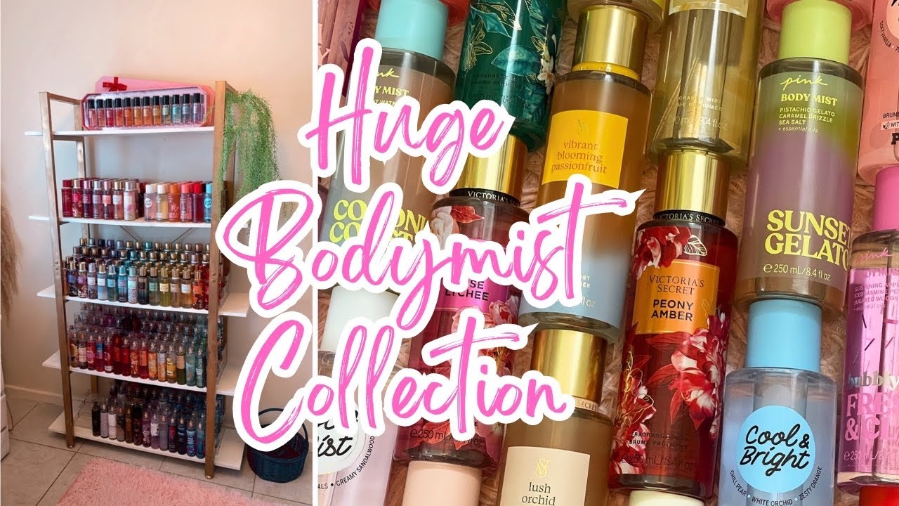 Huge Bodymist Collection | Bath & Body Works, Victoria's Secret & PINK Fragrances  🌸🍦🍓🍉