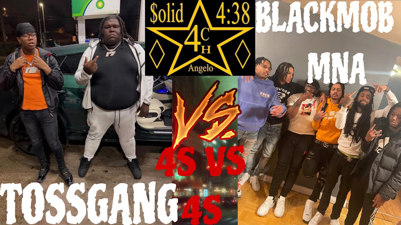 VonOff1700 & TossGang VS BlackMob & MNA: BATTLE OF THE 4CH