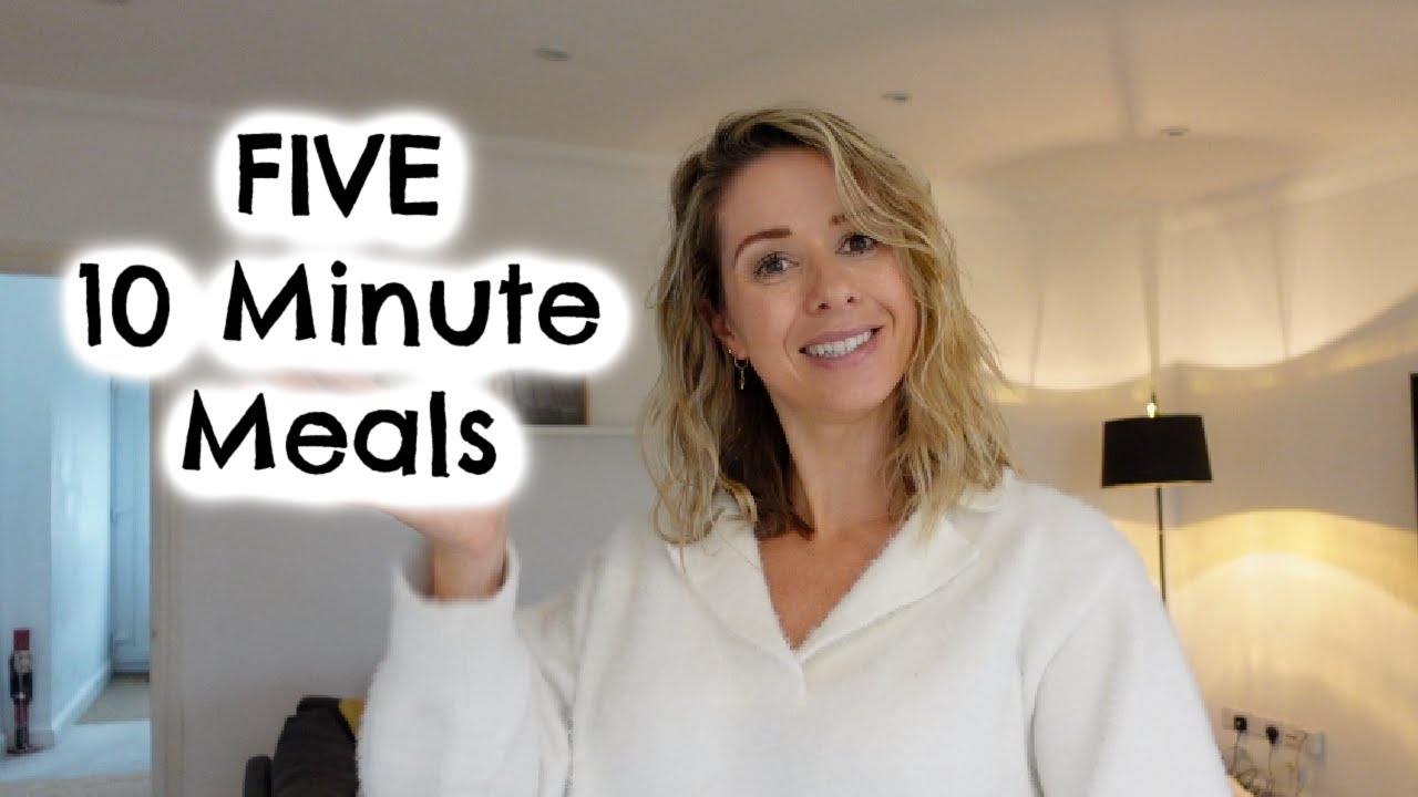 FIVE 10 MINUTE MEALS | QUICK & EASY EVERYDAY MEALS | Kerry Whelpdale