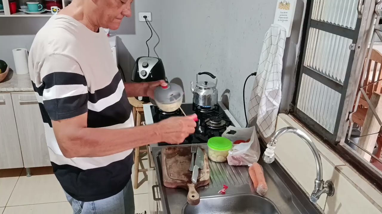 Linguiça Toscana na Air Fryer