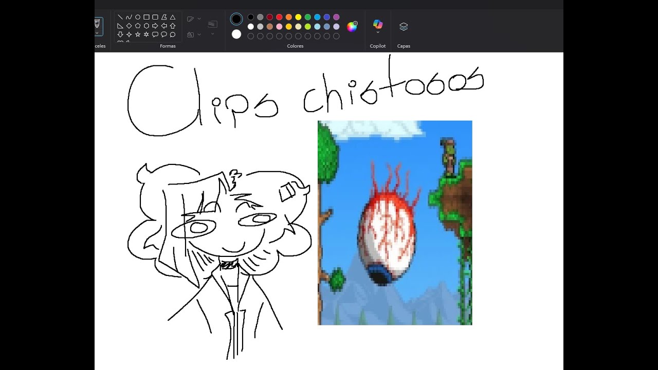 CLIPS CHISTOSISIMOS DE TERRARIA (encontrados en mi carpeta de basura)