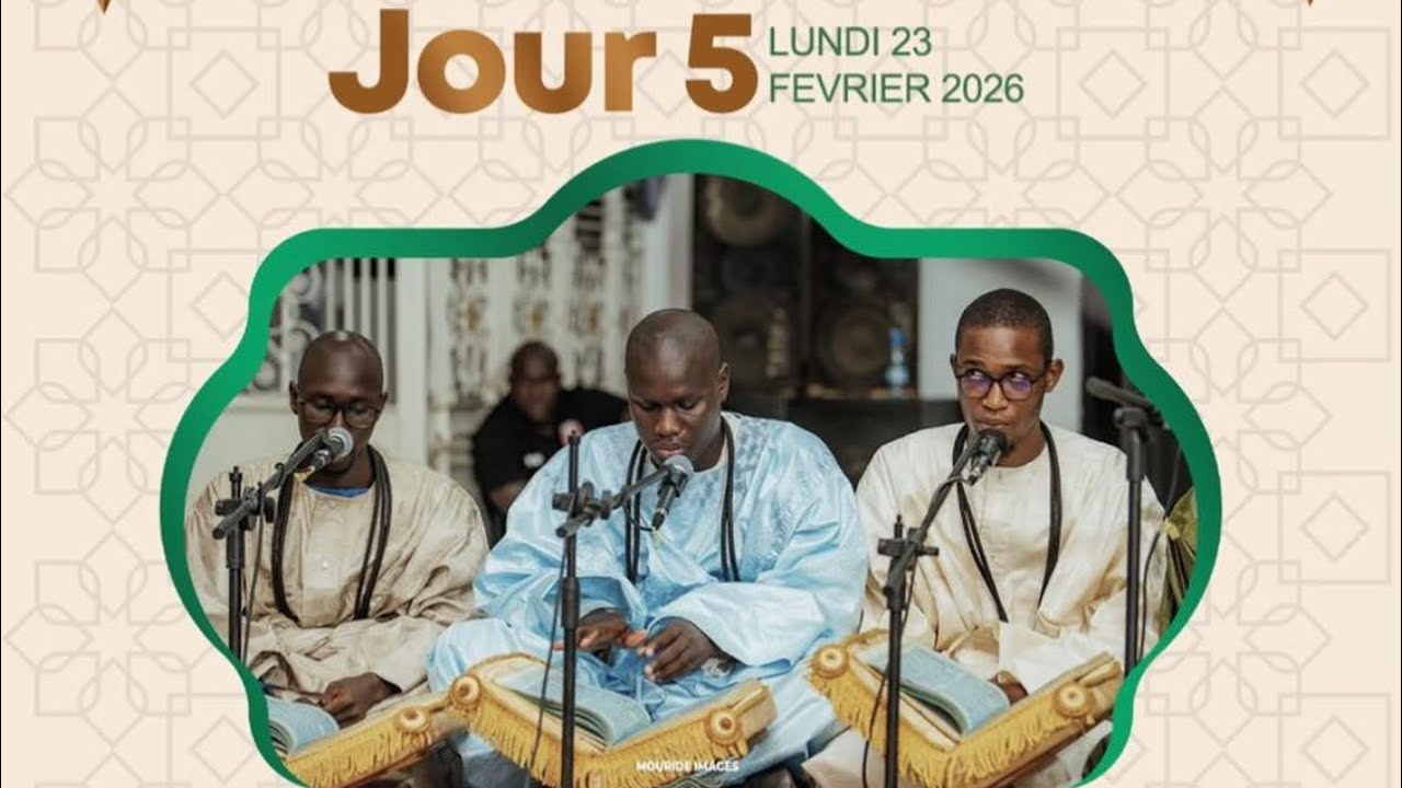🛑EN DIRECT TOUBA - JOUR 5 - MACHRABOU CHAAFII 