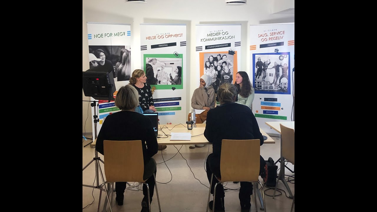 Digital Åpen Skole, live-sending Drømtorp vgs januar 2021