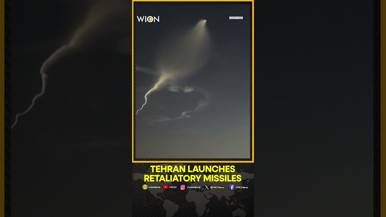 US-Israel Attacks Iran: Missiles Seen Over Tehran As US-Israel Strikes Escalate | WION SHORTS