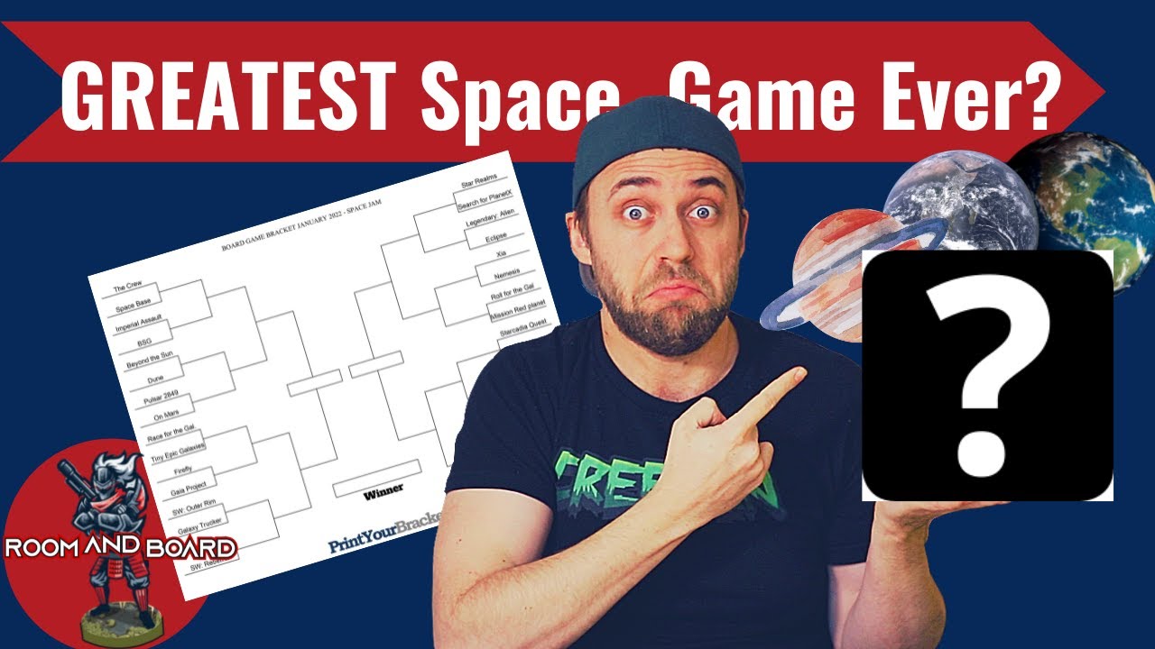 Determining the DEFINITIVE best Space Themed Board Game of ALL TIME! Board Game Tournament Jan 2022