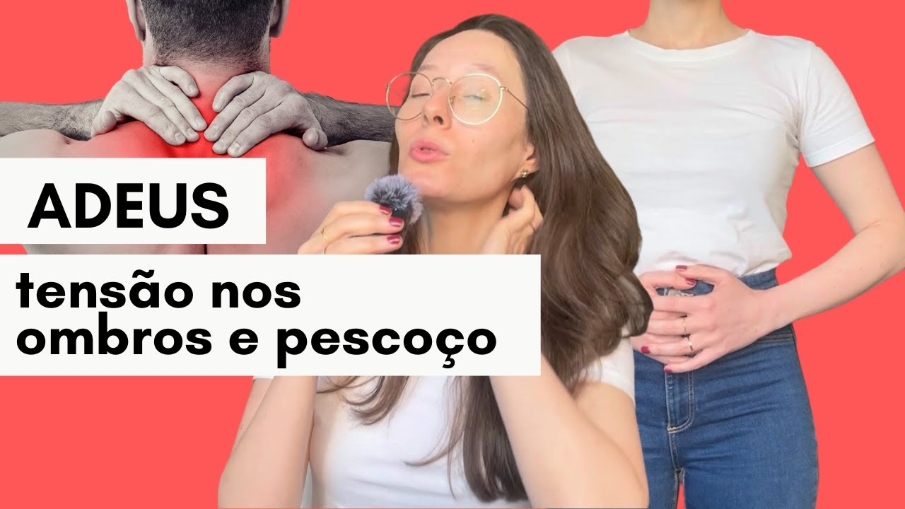 ALIVIANDO dor e tensão no pescoço e ombros - massoterapia inteligente