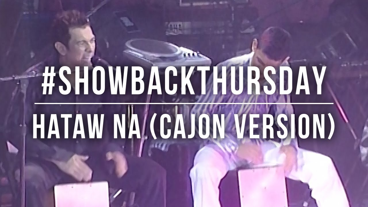 GARY VALENCIANO FT. GAB VALENCIANO - HATAW NA (CAJON VERSION) | Showback Thursday