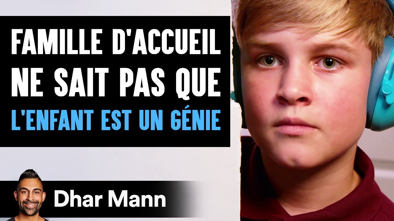La Famille D'accueil Ne Sait Pas Que L'ENFANT EST UN GÉNIE | Dhar Mann Studios